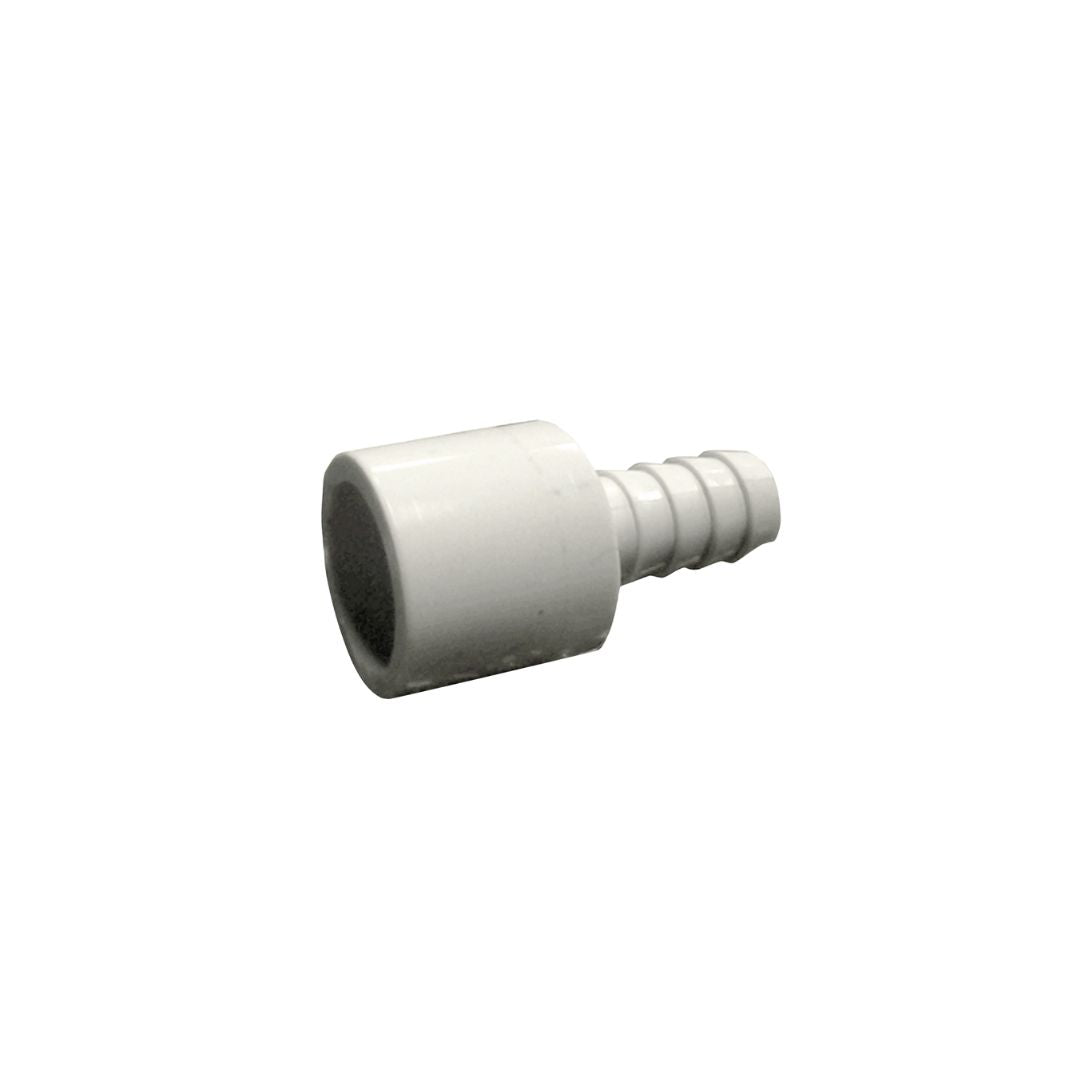 Adapter: 1/2" Spigot x 3/8" Barb – Jacuzzi J-400 (2006+)