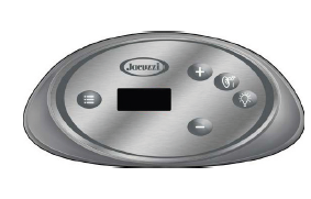 Control Panel: LCD – Jacuzzi J-100 & J-200 (2018–Present)