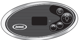 Control Panel: LED – Jacuzzi J-200 & J-100 Series (2013–2017)