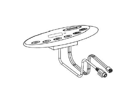 Control Panel: 2-Pump SMT – Jacuzzi J-LX & J-LXL (2013–2019)