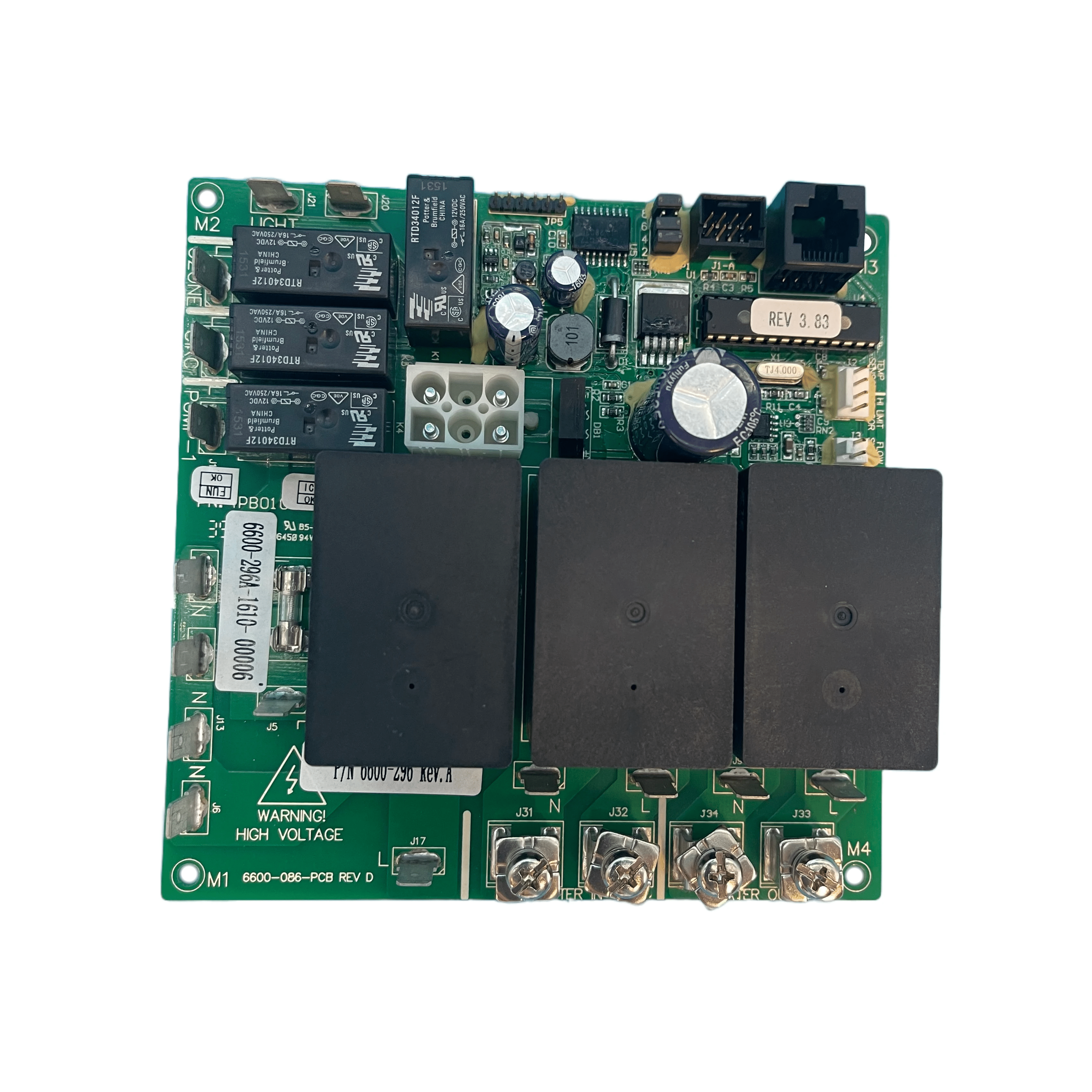 Circuit Board: J-300 LED Series – Jacuzzi J-325, J-315 (2014–2015