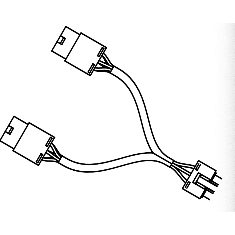 Light: Harness, 2 - Way Split Y - Cable – Jacuzzi J - 435 and J - 445 (2017–Present) - Hot Tub Store