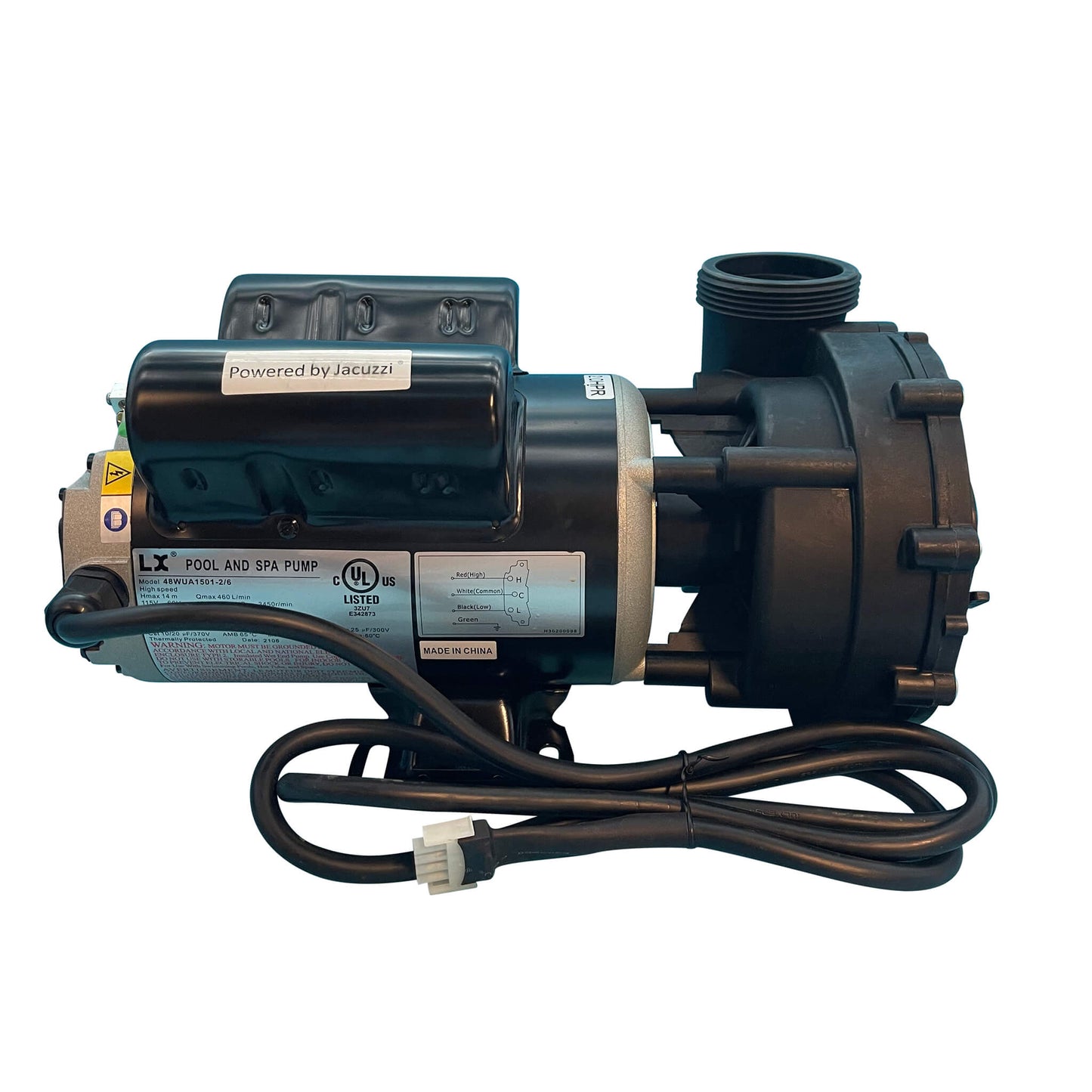 Pump: 2HPR 2SP 115V – Jacuzzi Play Collection (2020–Present) - Hot Tub Store