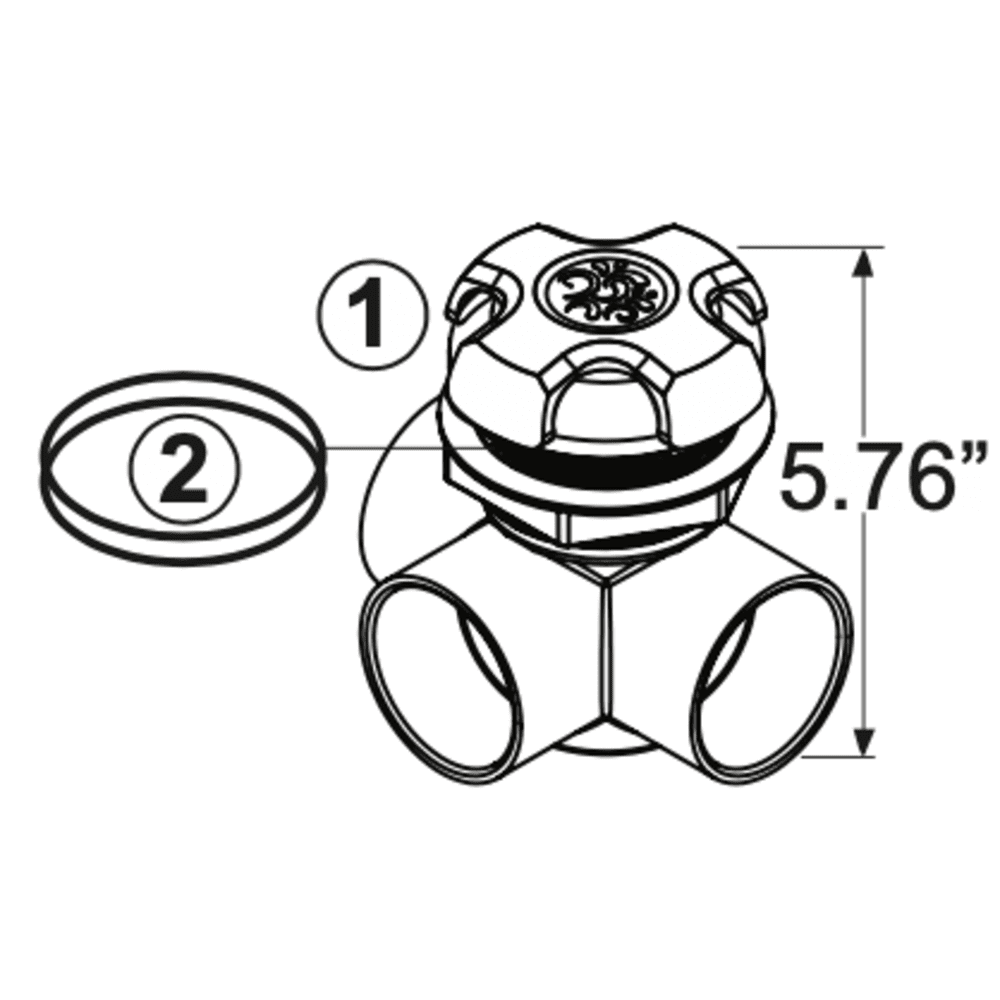 Valve: J - 500 Diverter – Jacuzzi J - 500 Series (2015+) - Hot Tub Store