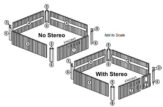 (2013 - 2016) J - 235, J - 245, J - 275 & J - 280 Synthetic Skirt Panels - Hot Tub Store