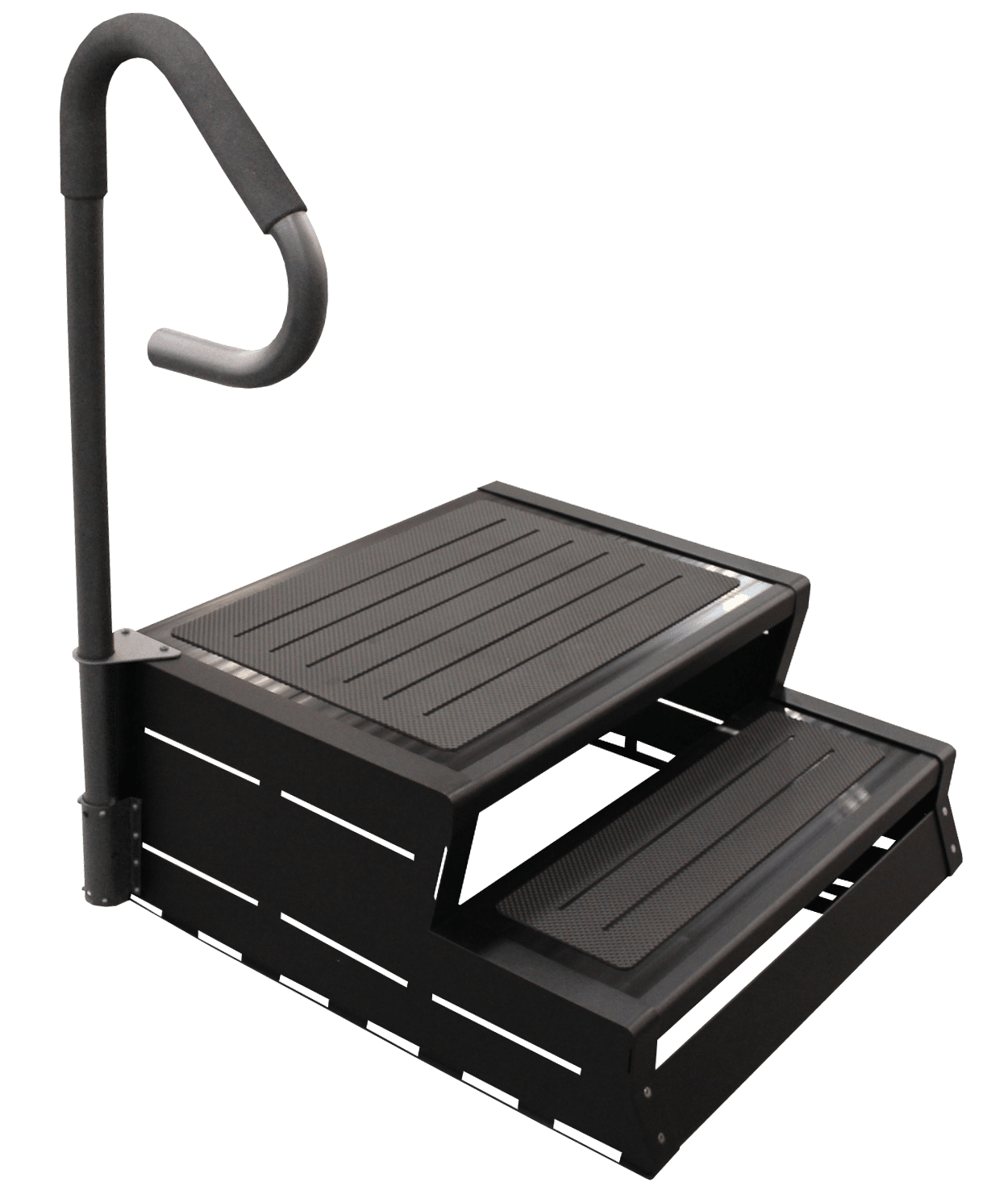 ModStep 2XL With Safe - T - Rail (Black) - Hot Tub Store