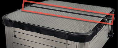 Smartop® Centre Hinge Strap Parts - Hot Tub Store
