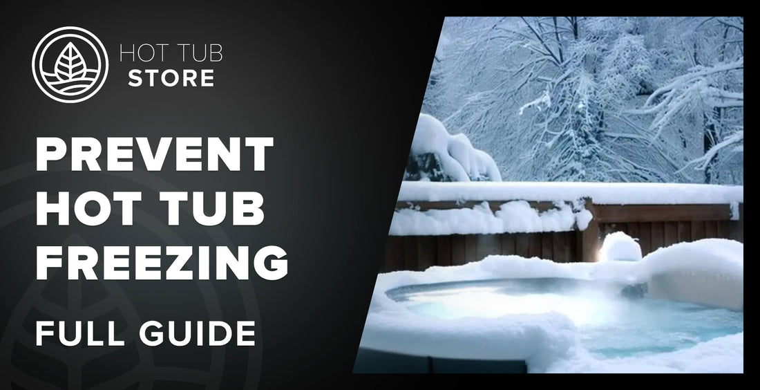 How to prevent your hot tub from freezing in winter
