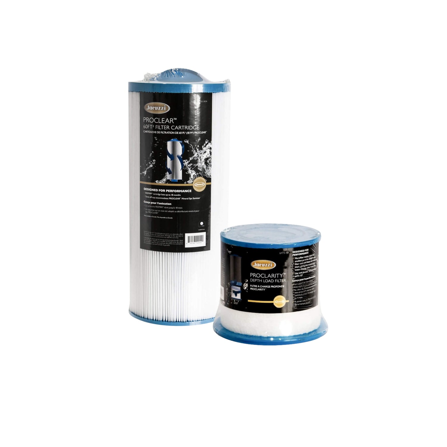 6000-383 filter and 6473-157 pro clarity filter for Jacuzzi hot tubs