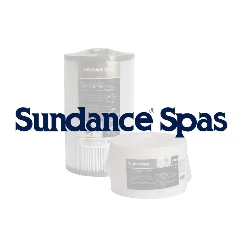 Sundance Spas logo with 6540-501 and 6540-502 filters for Sundance Spas 780 series hot tubs