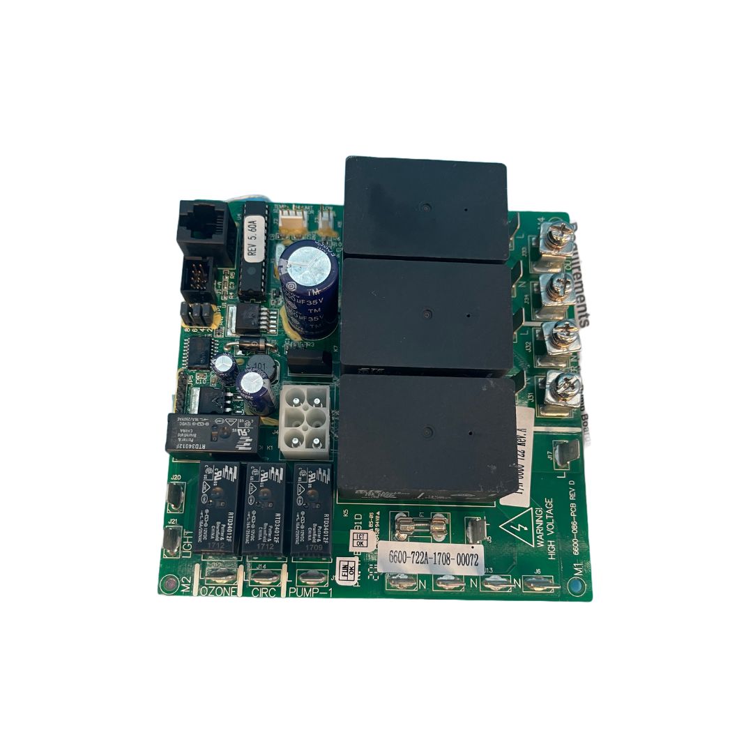 Circuit Board: J-200 LED Series – Jacuzzi J-225, J-215, J-210 (2016–2017)
