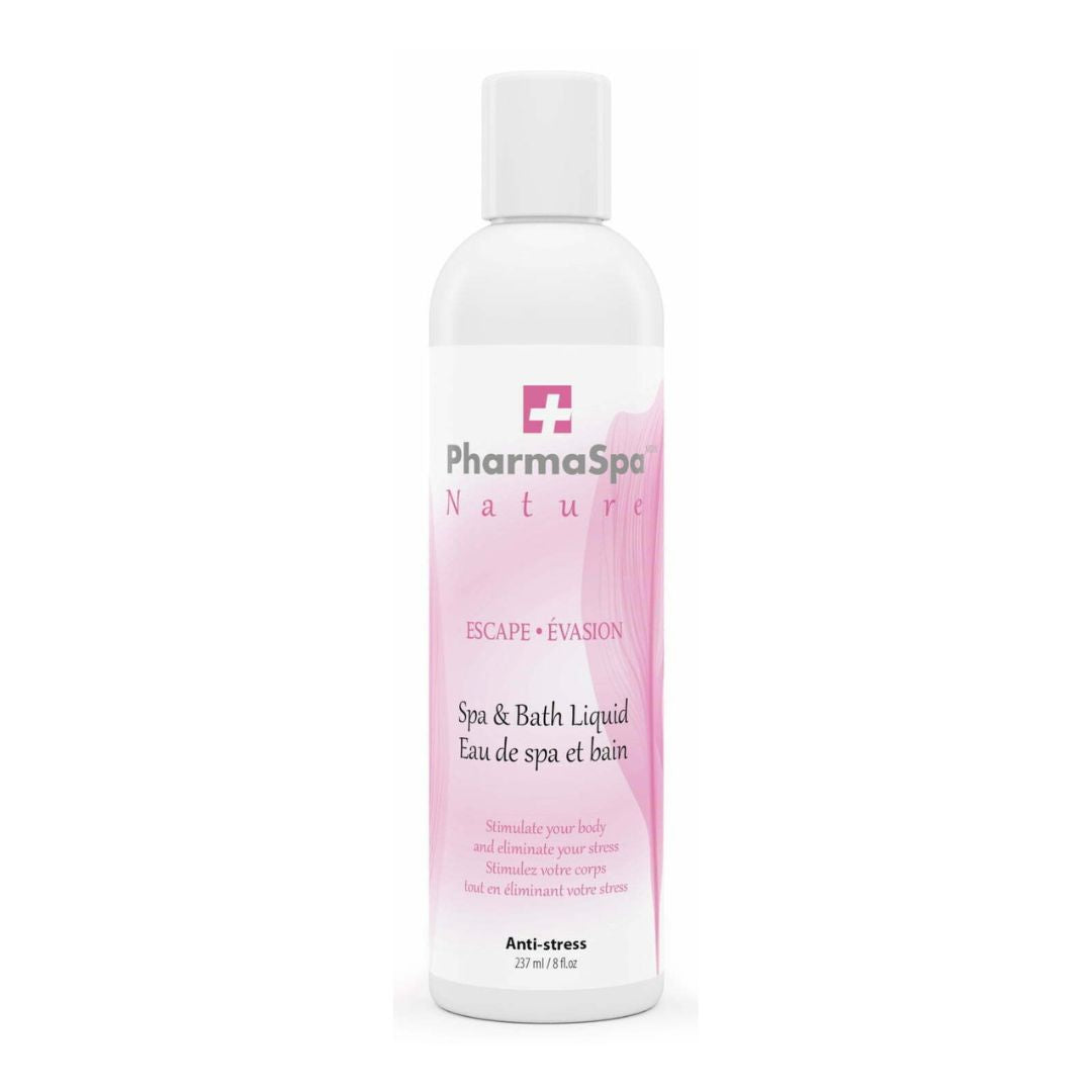 PharmaSpa Liquid Spa Fragrance Escape. Aromatherapy fragrance for hot tubs and jetted baths.