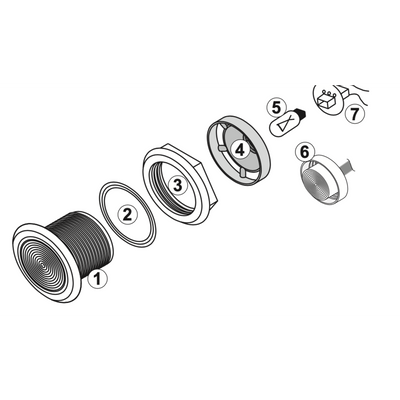 Light: Housing – Jacuzzi J-200 Series (2007+)