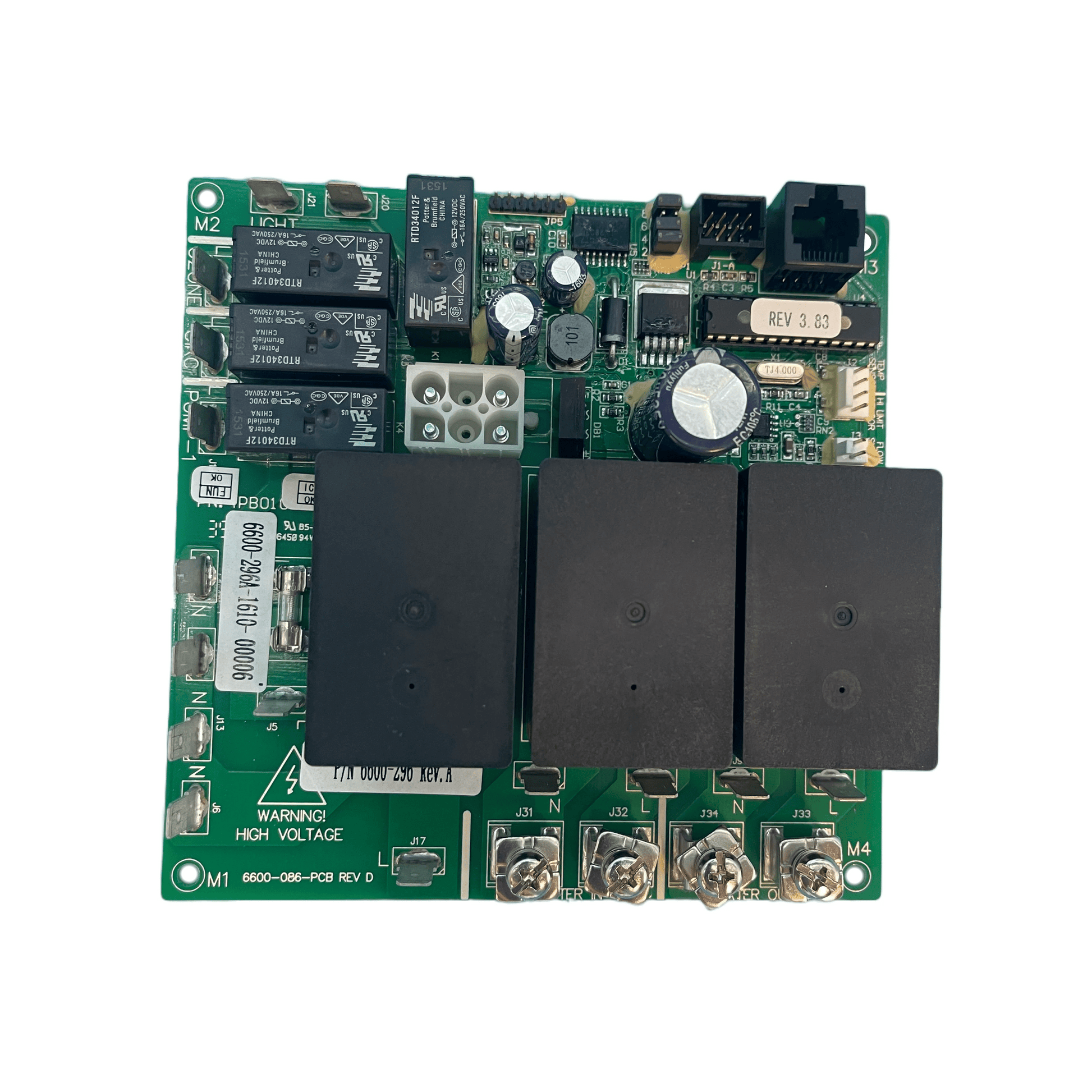 Circuit Board: J - 300 LED Series – Jacuzzi J - 325, J - 315 (2014–2015) - Hot Tub Store