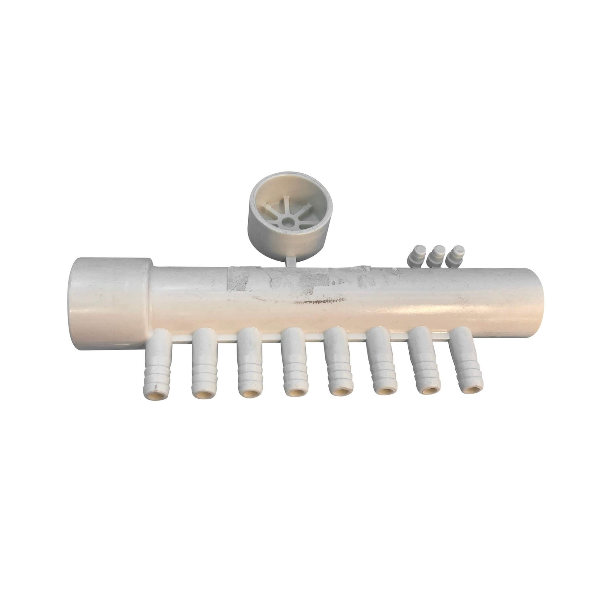 Fitting: Air 8 3/8" Barb x 1" Slip – Jacuzzi Manifold (2020–Present) - > - Hot Tub Store