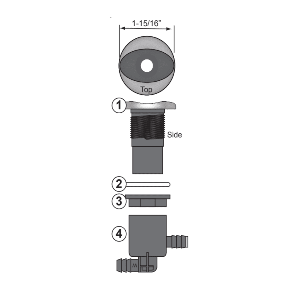 Jet: Accu - Pressure – Jacuzzi J - 300 and Del Sol Models (2006–Present) - Hot Tub Store