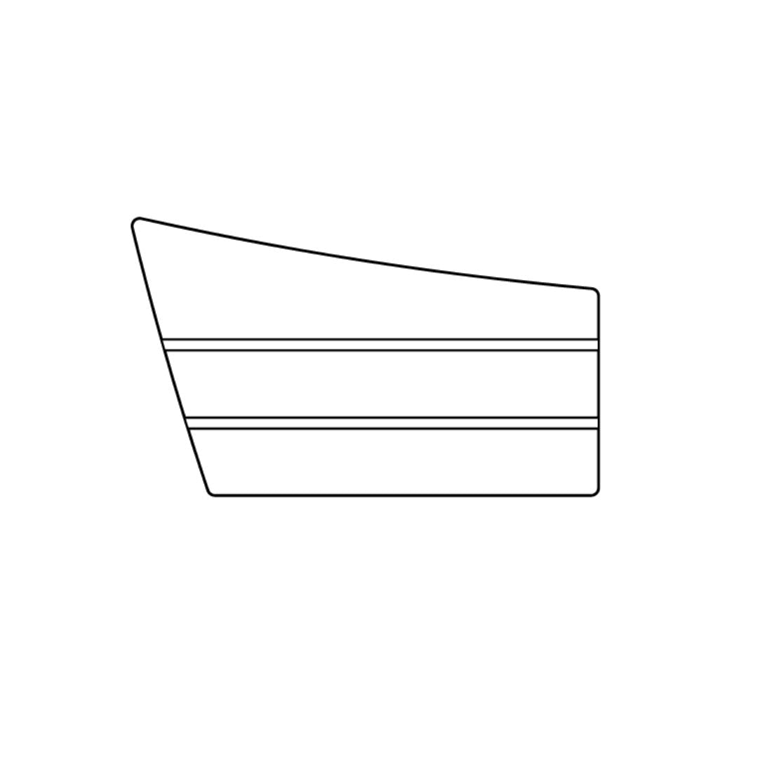 Lid Insert: Left (Grey) – Sundance 980 (2016–Present) - Hot Tub Store