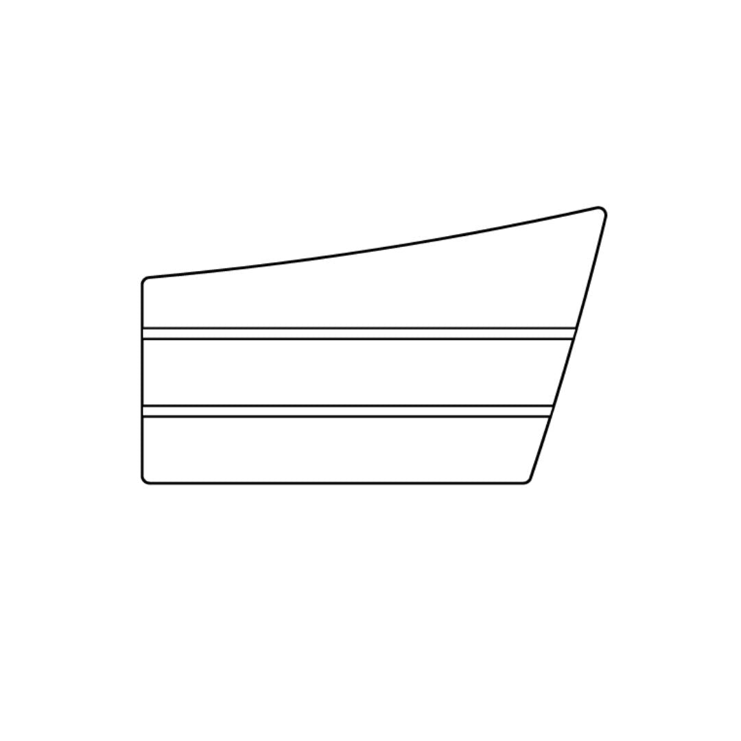 Lid Insert: Right (Grey) – Sundance 980 (2016–Present) - Hot Tub Store