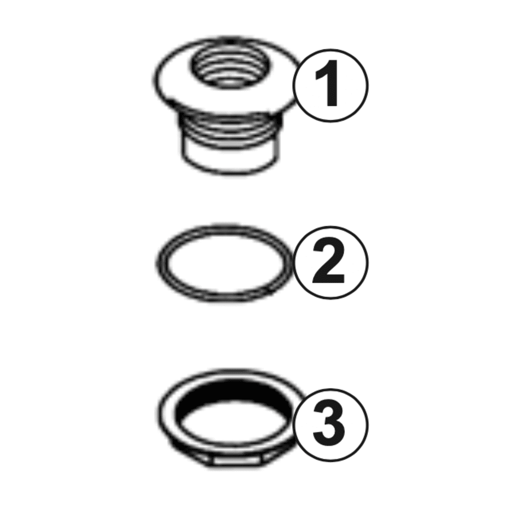 Suction Fitting: 2" – Jacuzzi J - 200 Models (2007+) - Hot Tub Store