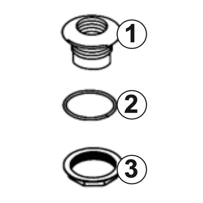 Suction Fitting: 2" – Jacuzzi J - 200 Models (2007+) - Hot Tub Store