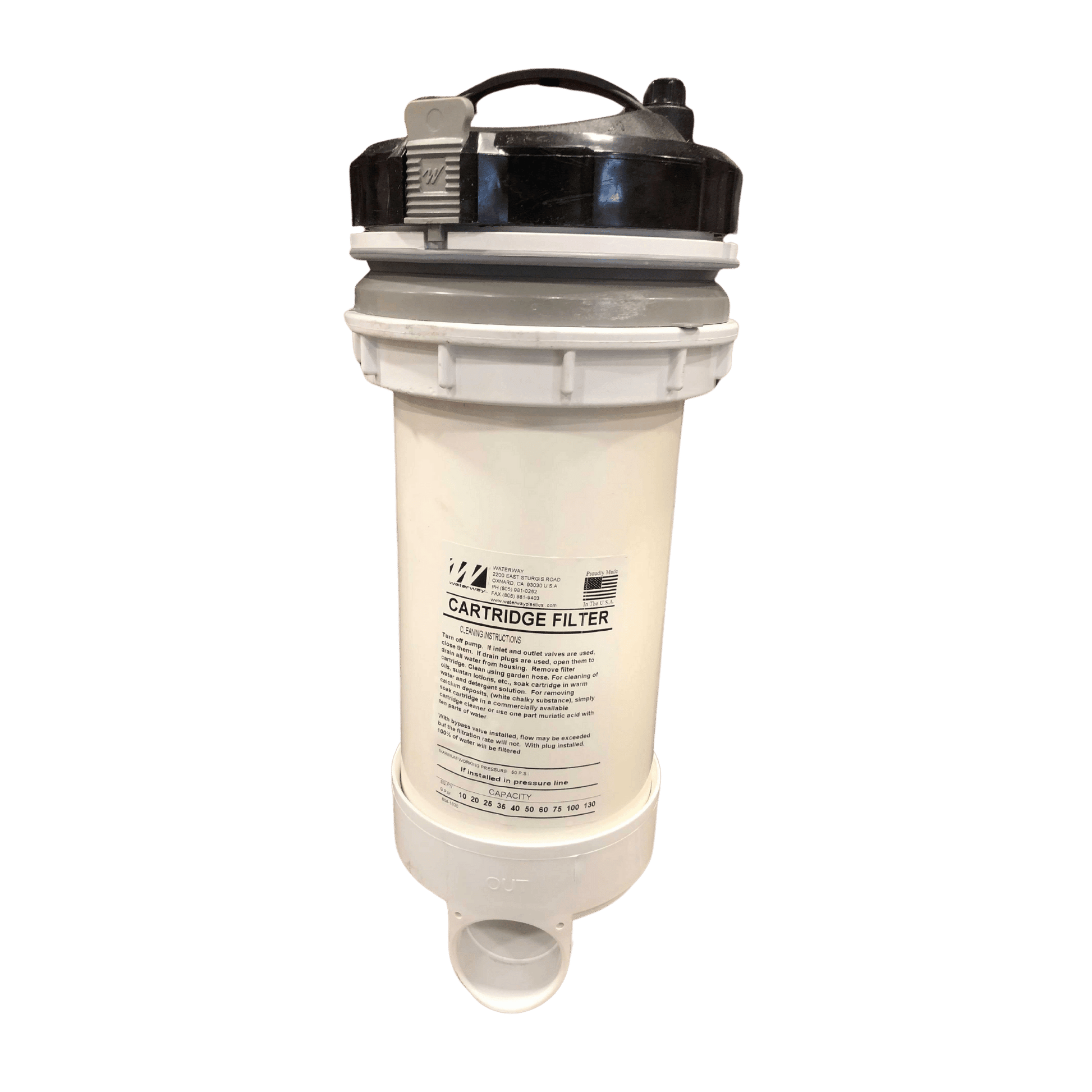 Top Load Filter Canister (50 sq ft) - Hot Tub Store