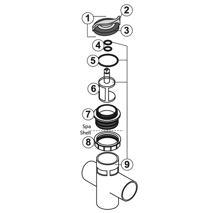Valve: T - Valve Cap and Knob – Jacuzzi J - 200 Models (2007+) - Hot Tub Store