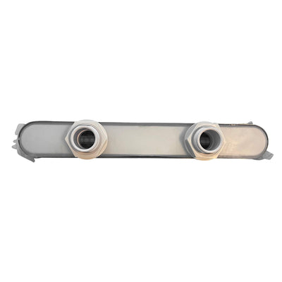 Waterfall: 8" Stainless Steel – Jacuzzi J-LX & J-LXL (2011–2019)