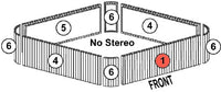 Thumbnail for 2011-2012 J-300 Synthetic Skirt Panels - Hot Tub Store