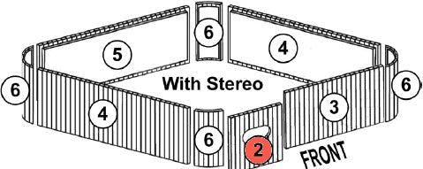 2011 - 2012 J - 300 Synthetic Skirt Panels - Hot Tub Store