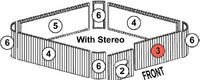 Thumbnail for 2011-2012 J-300 Synthetic Skirt Panels - Hot Tub Store
