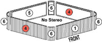 Thumbnail for 2011-2012 J-300 Synthetic Skirt Panels - Hot Tub Store
