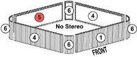 Thumbnail for 2011-2012 J-300 Synthetic Skirt Panels - Hot Tub Store