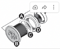 Thumbnail for Cupholder: Lighted Assembly, Complete 2014+ - Hot Tub Store