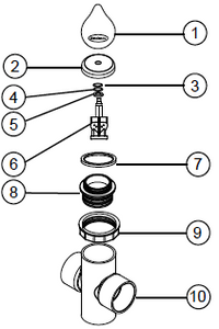 Thumbnail for 880 Series Diverter Valve Assembly (2007-2016) - Hot Tub Store