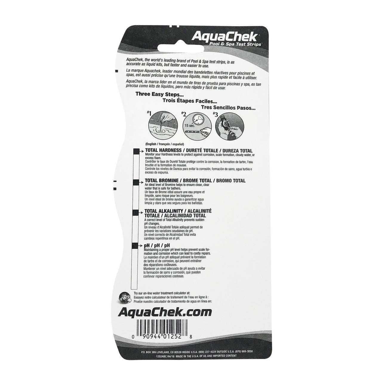 AquaCheck Bromine Test Strips - Hot Tub Store