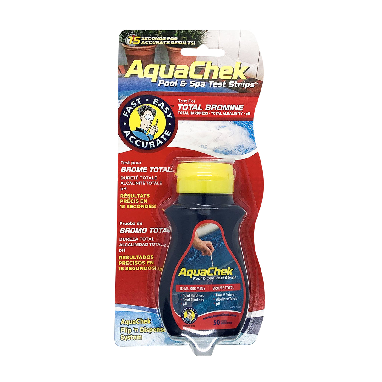 AquaCheck Bromine Test Strips - Hot Tub Store