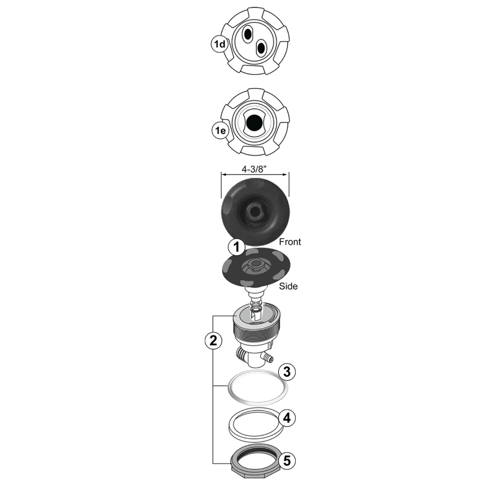 Jet Assemblies: Classic Luxury DVX, PRO Duo Rotator & PRO Directional Jets - Hot Tub Store