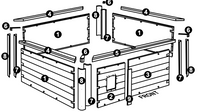 Thumbnail for J-LX & J-LXL Synthetic Skirt Panels (2011+) - Hot Tub Store