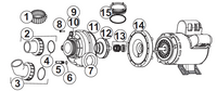 Thumbnail for J-300/J-200 Pump Replacement Parts (Prior to June 2009) - Hot Tub Store