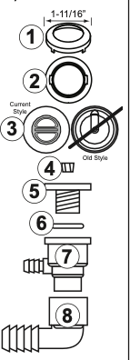 Jet Assemblies: Pulsator Jet (8/12/13+) - Hot Tub Store