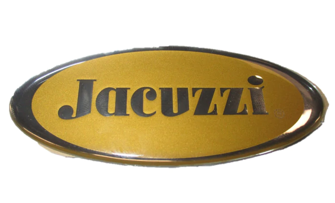 Jacuzzi Hot Tub Emblem, Peel-and-Stick - Hot Tub Store