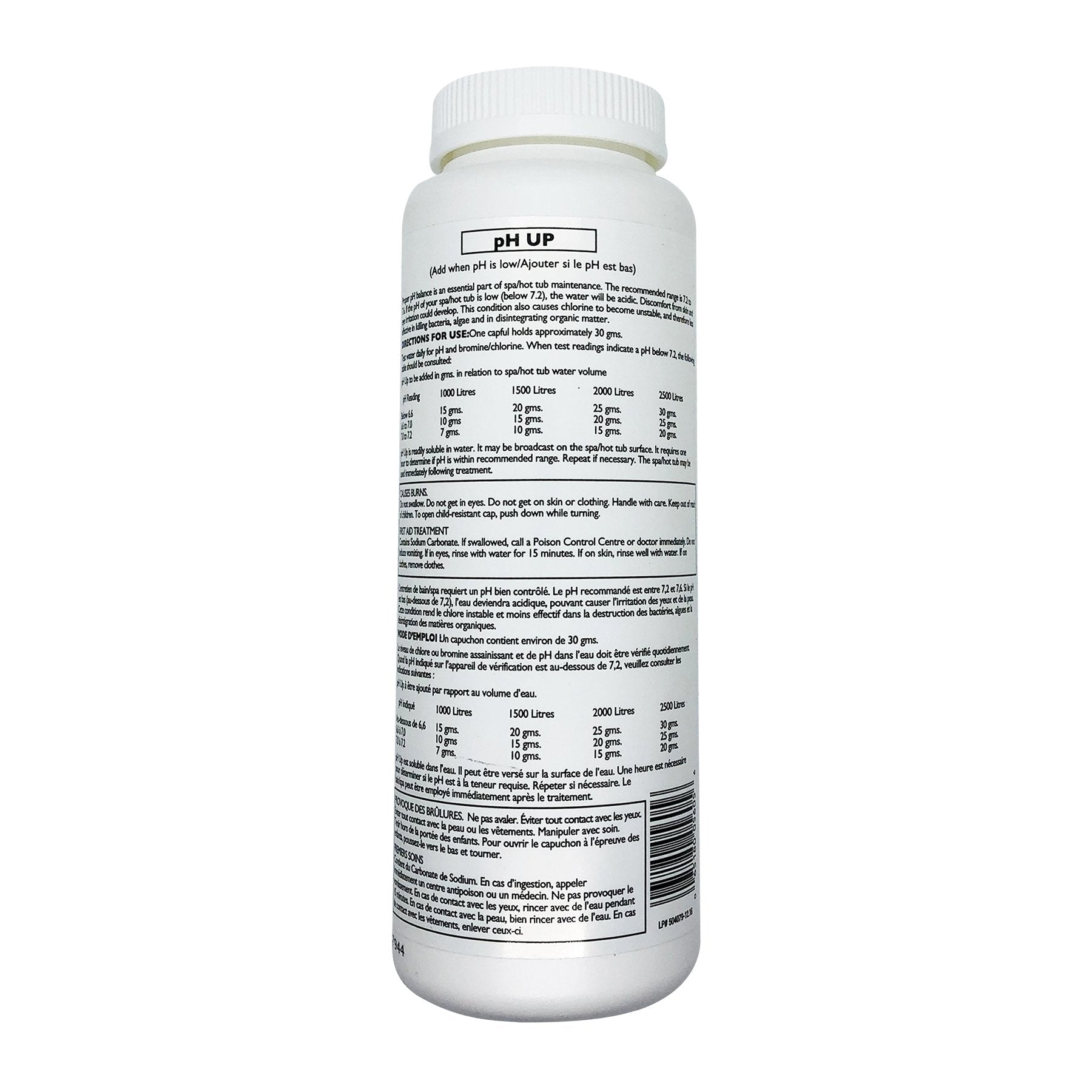 Jacuzzi pH Up 750 g - Hot Tub Store