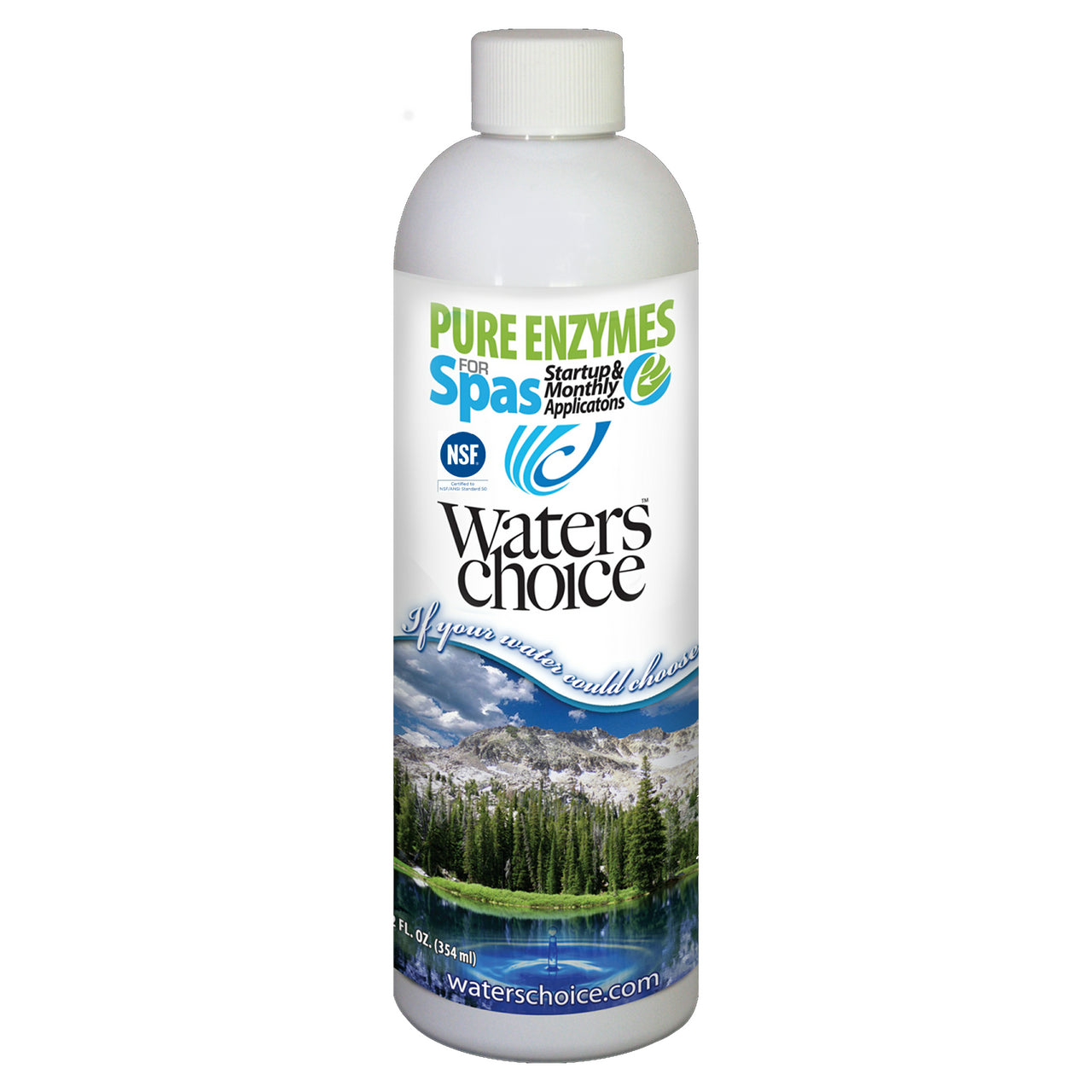 Waters Choice Pure Enzymes for Spas (monthly) - Hot Tub Store